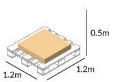 Mini Quarter Pallet